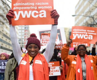 YWCA Marching