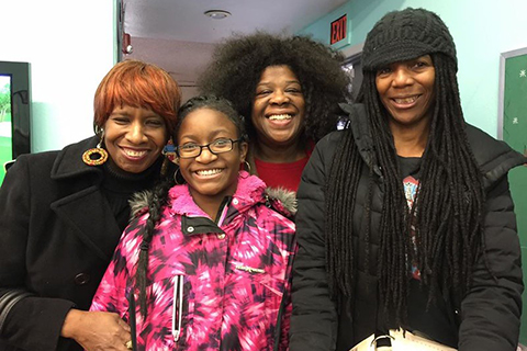 Picture of YWCA staff and clients, all women of color