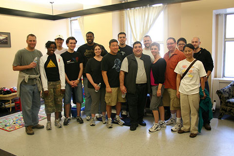 Group of YWCA volunteers