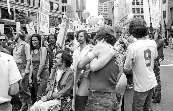 “2,000 Join Seattle’s Gay Rights March” by Dan Seligman, Seattle Post-Intelligencer, June 26, 1977