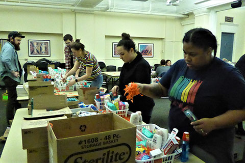 Luncheon volunteers