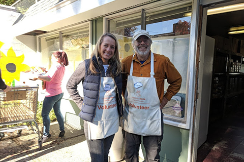 Photo of YWCA volunteers