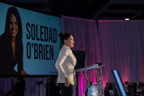 Soledad O'Brien at Seattle Luncheon