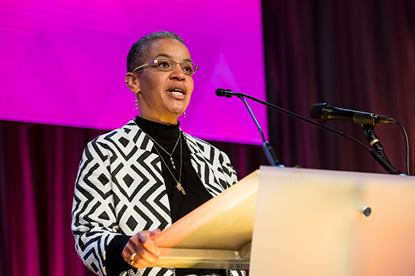 Bavan Holloway, VP at Boeing and YWCA boardmember, mentors young black women and works to make the aerospace industry inclusive.