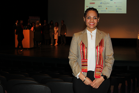 YWCA Economic Advancement program participant at BankWorks graduation