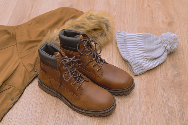 Picture of winter coat and boots