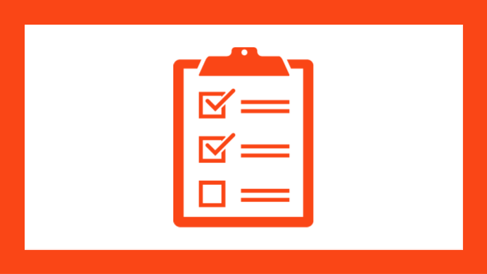 Graphic of checklist icon