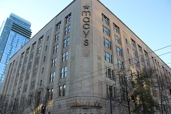A different Macy's location is pictured