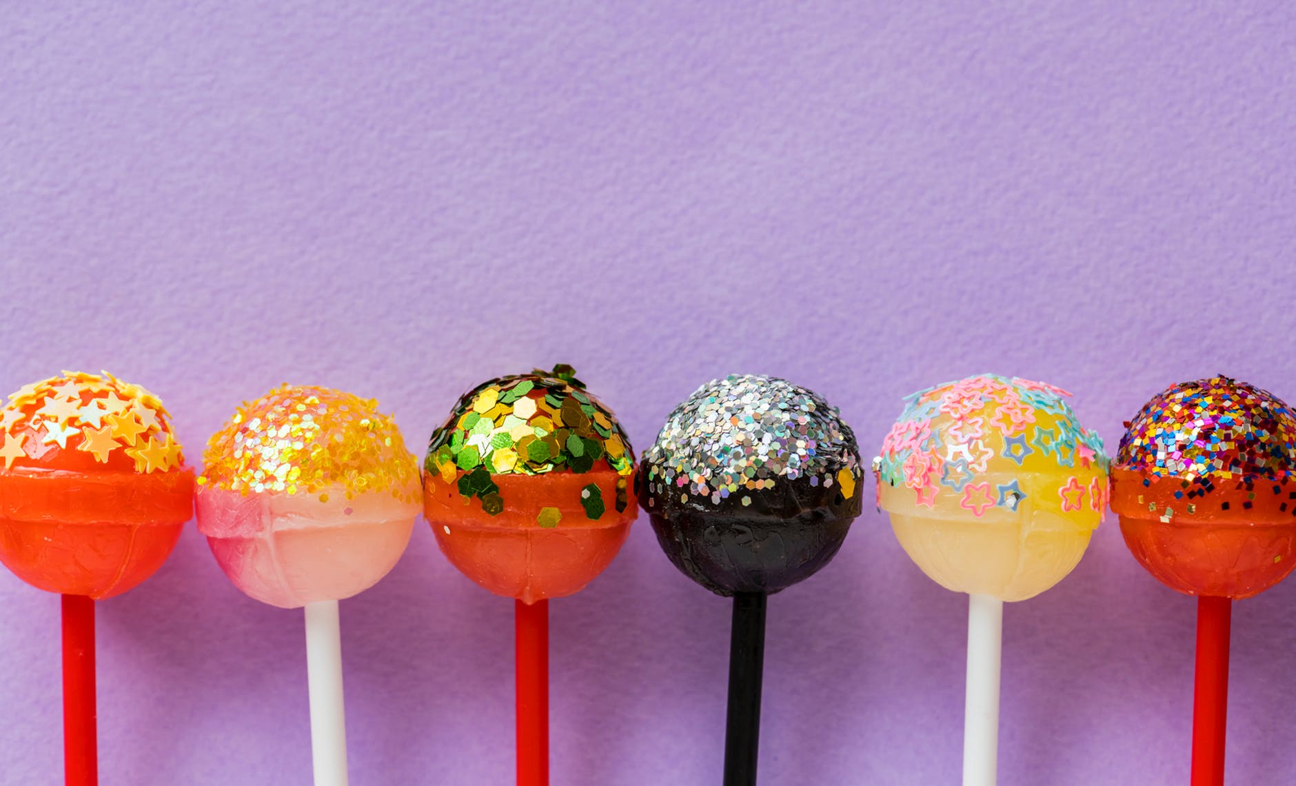 Rainbow Lollipops