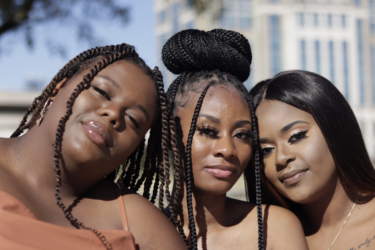 Picture of three Black and African American women