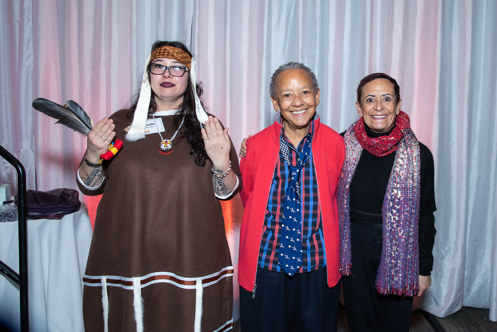 Jennifer Bereskin, Nikki Giovanni and Maria Chavez Wilcox