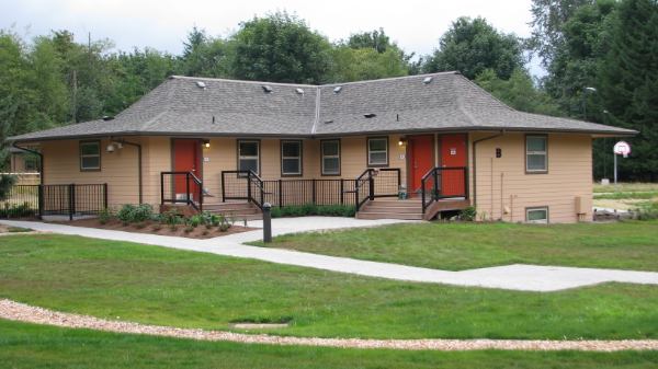 Family apartments at YWCA's Passage Point are shown