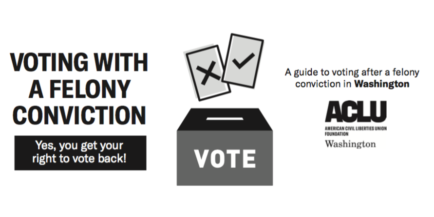 ACLU guide to felon's voting rights