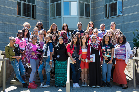 GirlsFirst participants