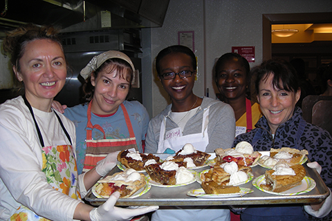 YWCA volunteers