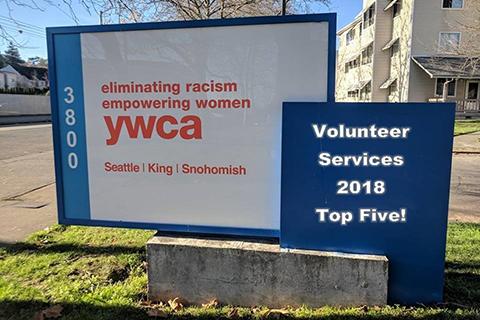 Photo of YWCA sign