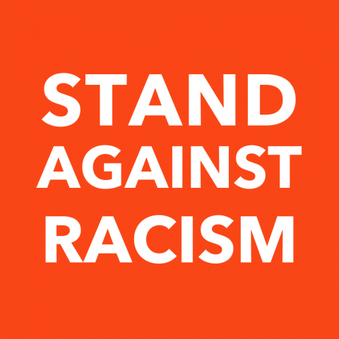 Stand Against Racism graphic
