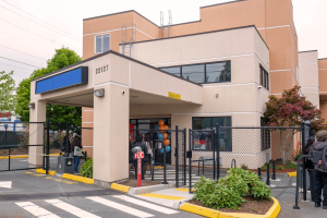 An exterior view of the Edmonds New Start Center